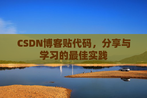 CSDN博客贴代码，分享与学习的最佳实践